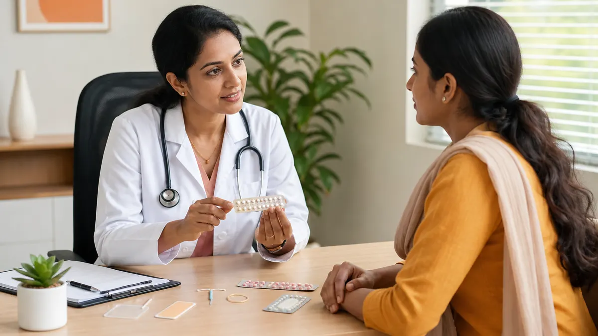 Contraceptive choices counselling by Dr. Prithivi Perum, Manikonda, Hyderabad