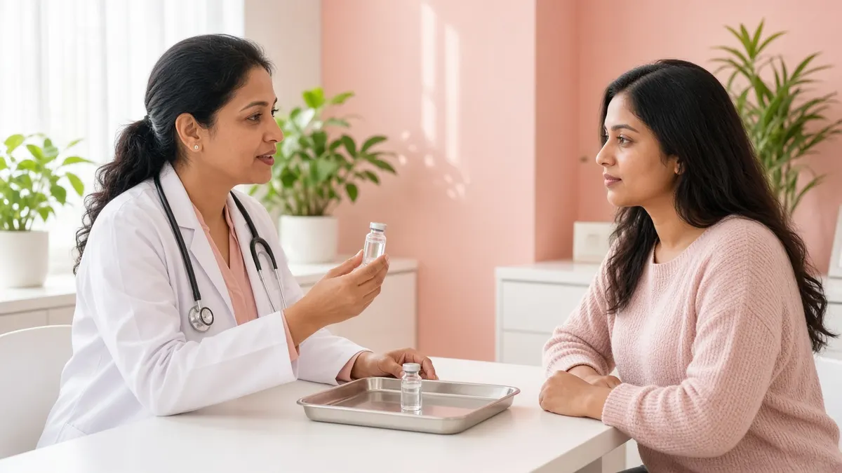 HPV vaccine counselling for cervical cancer prevention with Dr. Prithivi Perum in Manikonda, Hyderabad