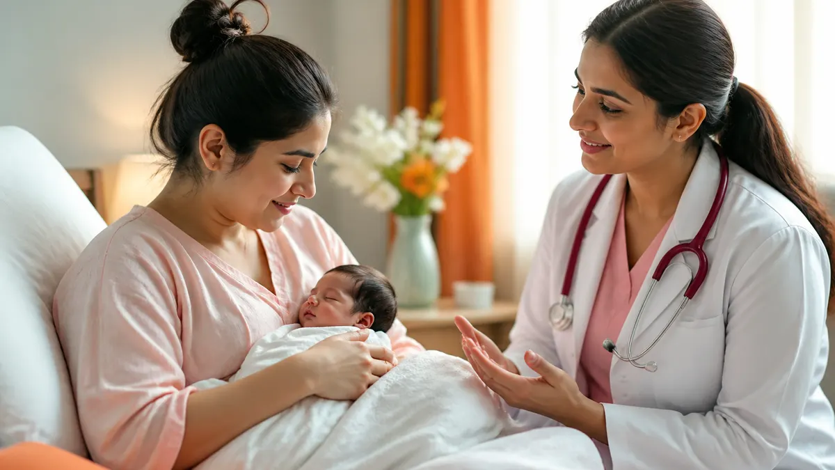 Postpartum care and recovery guidance by Dr. Prithivi Perum, Manikonda, Hyderabad