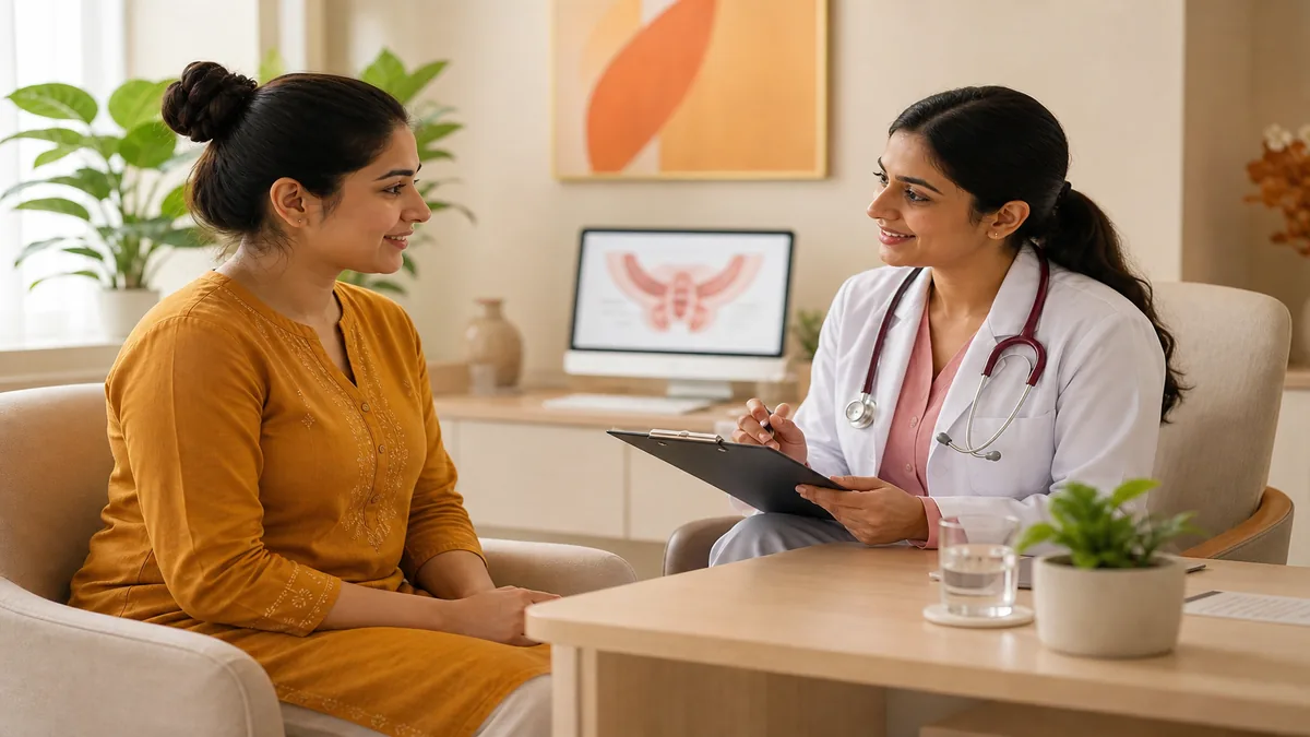 Pelvic floor and urinary incontinence care after childbirth by Dr. Prithivi Perum, Manikonda